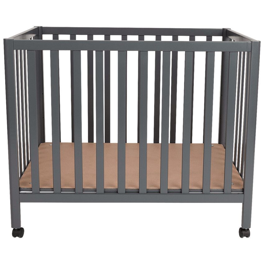 Parc en bois Tommy - Anthracite - Ecru