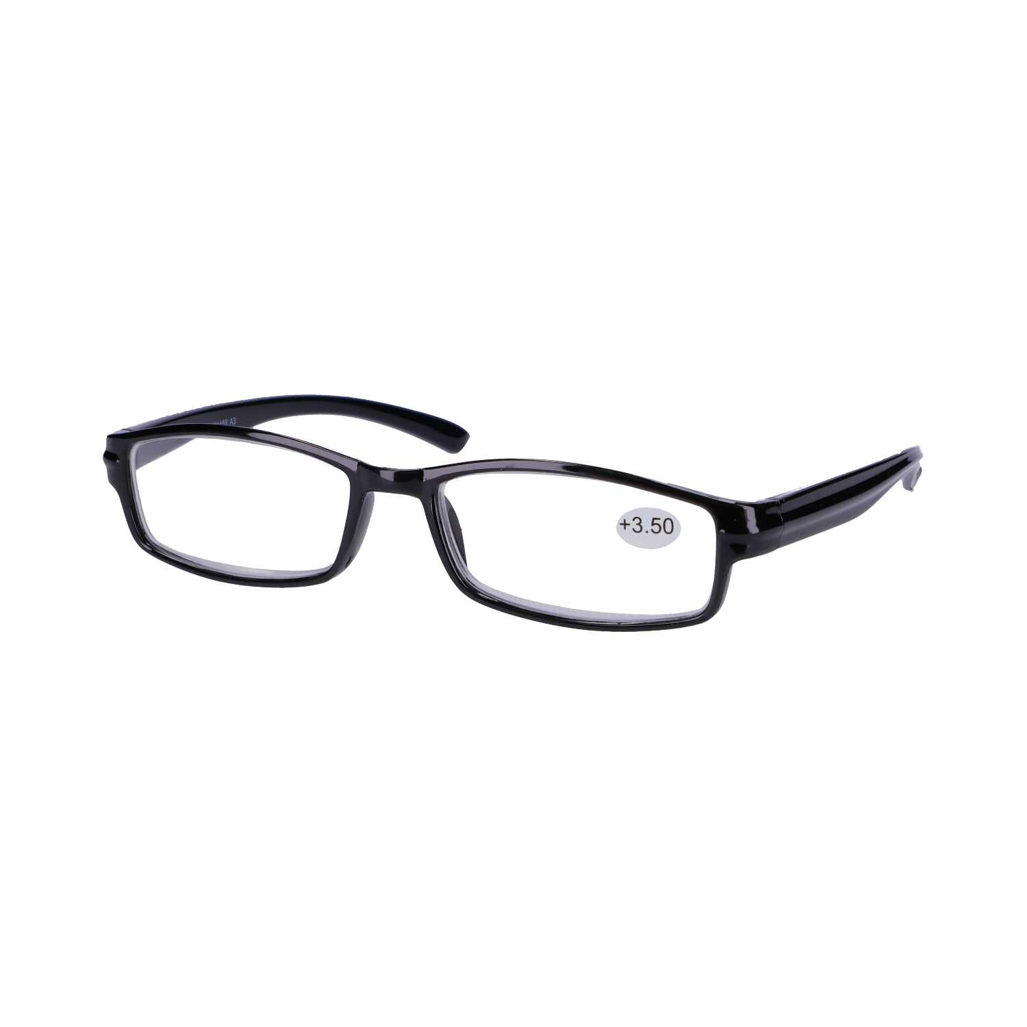 Star Optic Lesehilfe MD8 aus Kunststoff +3,5 Dioptrien schwarz glänzend
