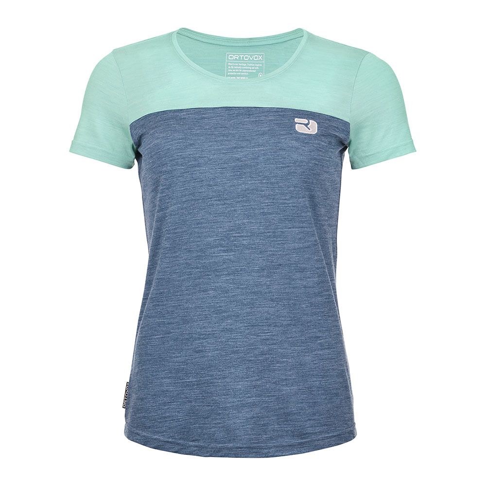 Ortovox 150 COOL LOGO - Tee-shirt Femme ice waterfall