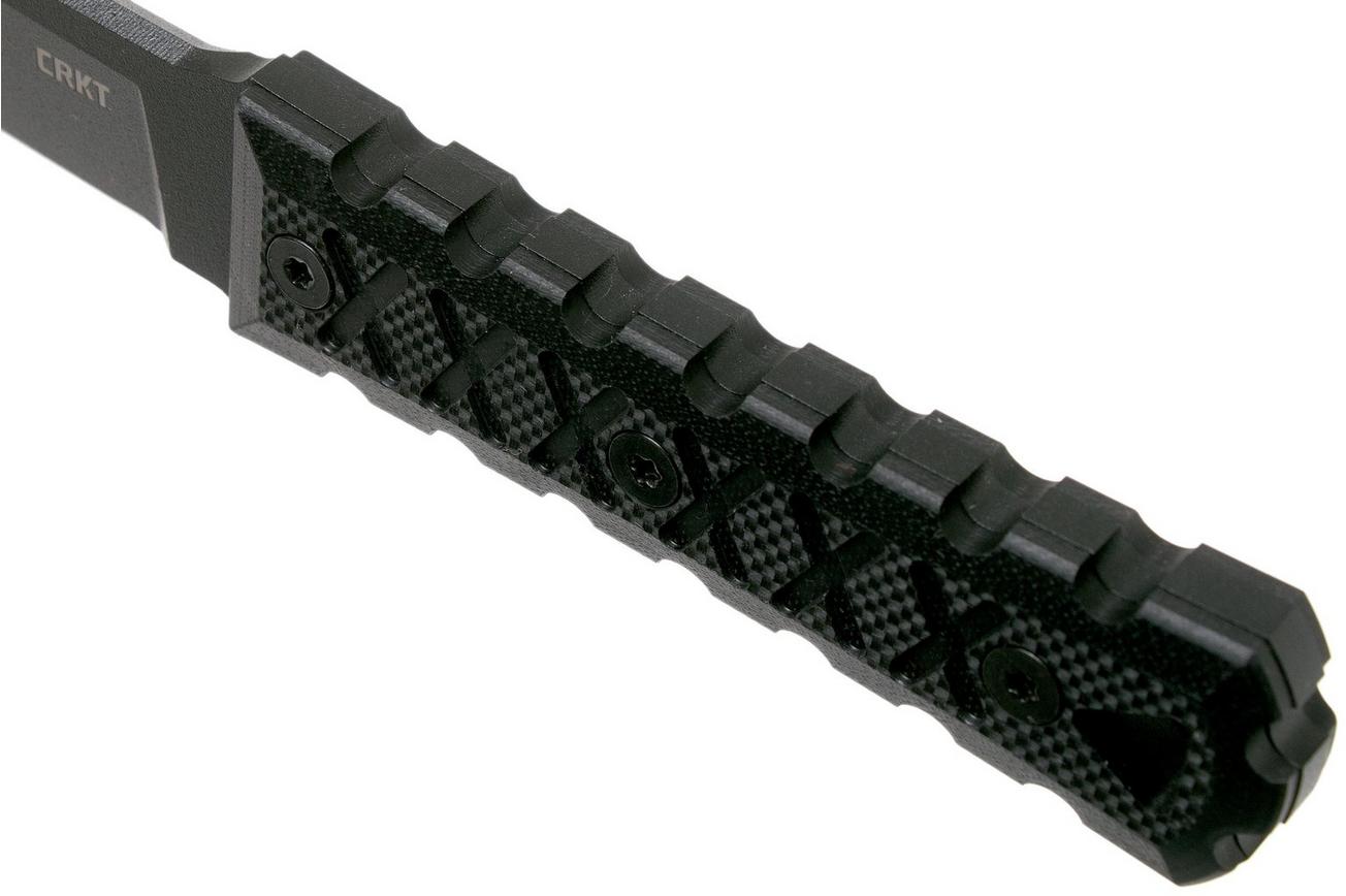 CRKT HZ6 Black 2927 vaststaand mes, James Williams design
