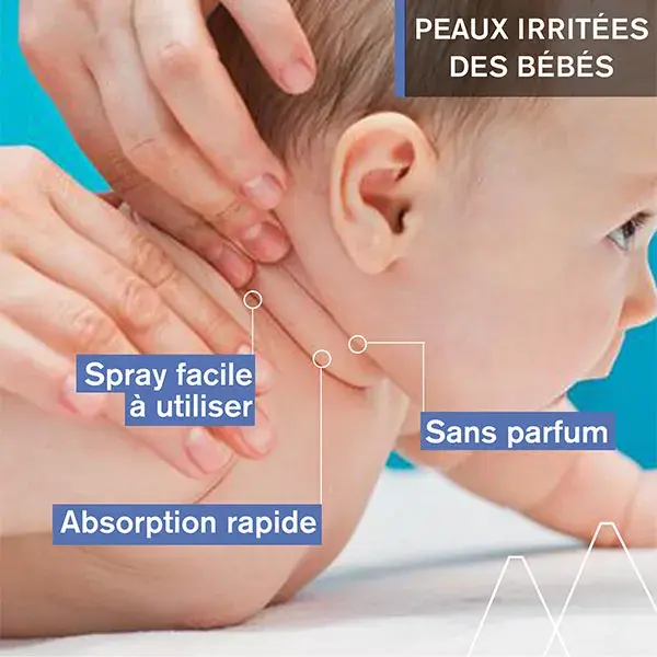 Spray Reparador Secante Uriage Baby 1st, Spray Suavizante e Anti-Irritação, 100ml