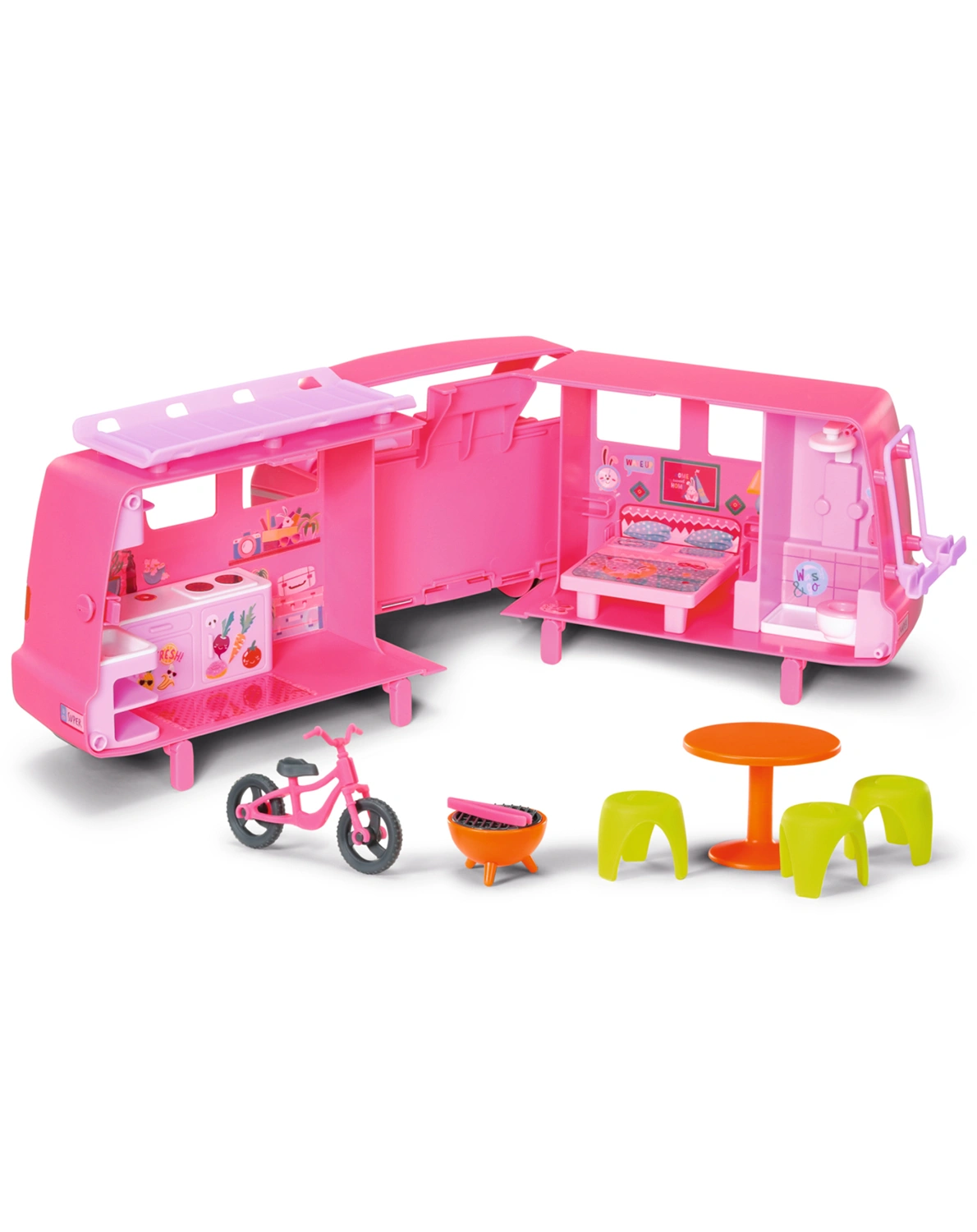 BABY born® MINIS - Puppen-Spielset CAMPERVAN