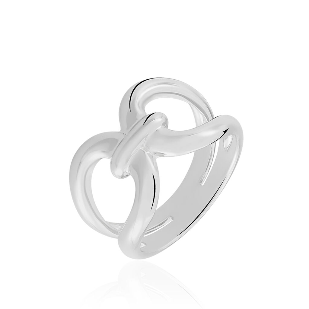 Bague Kiwa Argent Blanc