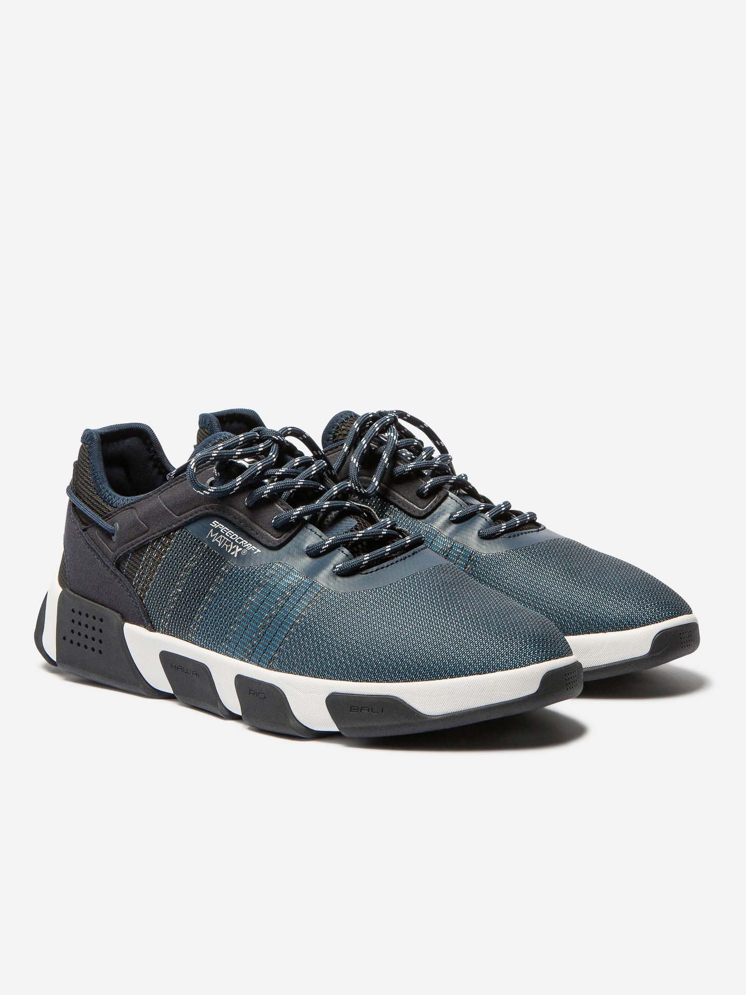 Baskets Homme Dessus Matryx Respirant Marine