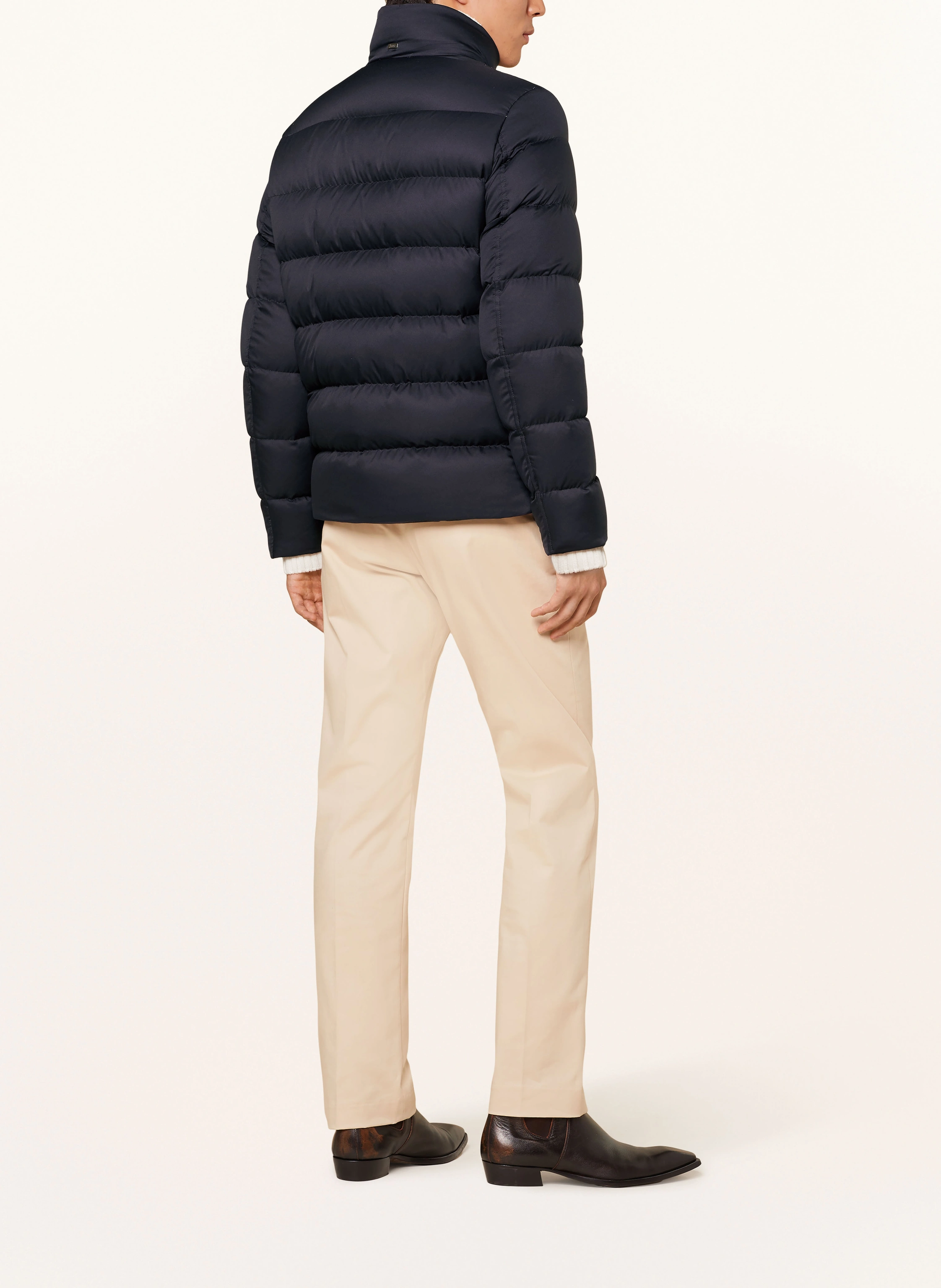 HERNO Daunenjacke mit abnehmbarem Kunstfell