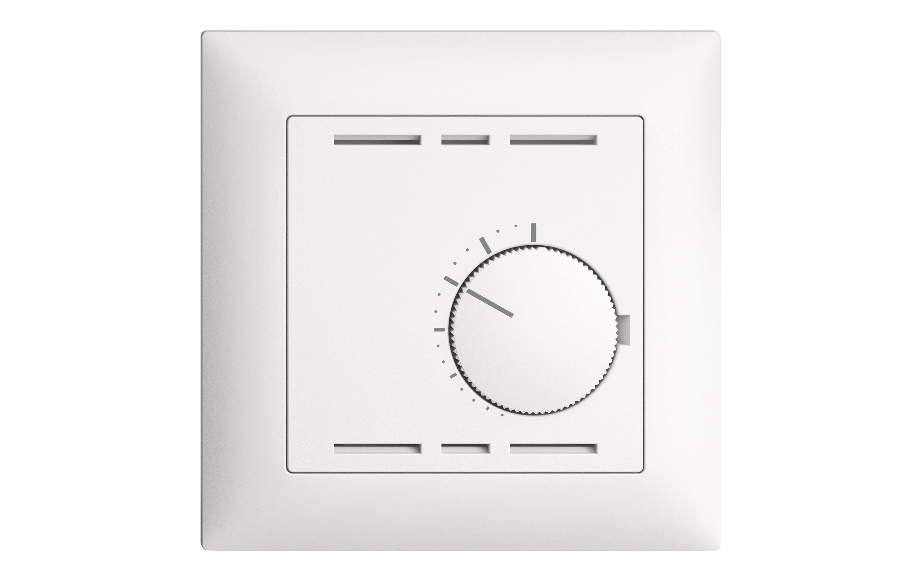 Raumthermostat UP 230 V<br>Thermostat (ohne Schalter) für konventionelle Stellantriebe