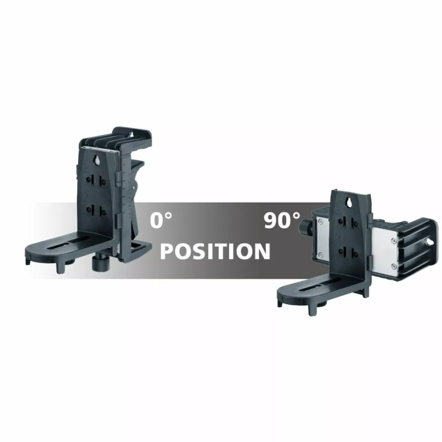 Laserliner CrossGrip Klem- en wandhouder - 1/4