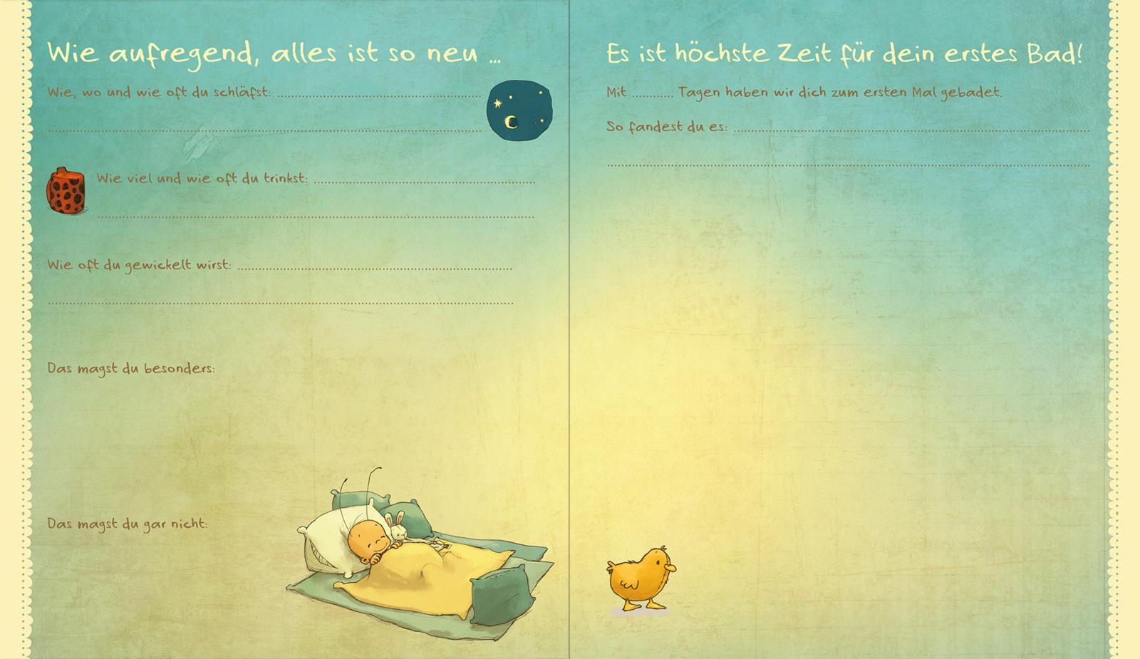 Die Baby Hummel Bommel – Schön, dass du da bist! Mein Babyalbum fürs erste Jahr