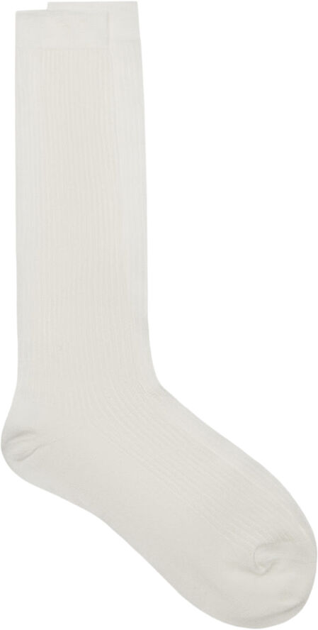 MANGO SOCKS. -- VELOS Natural white