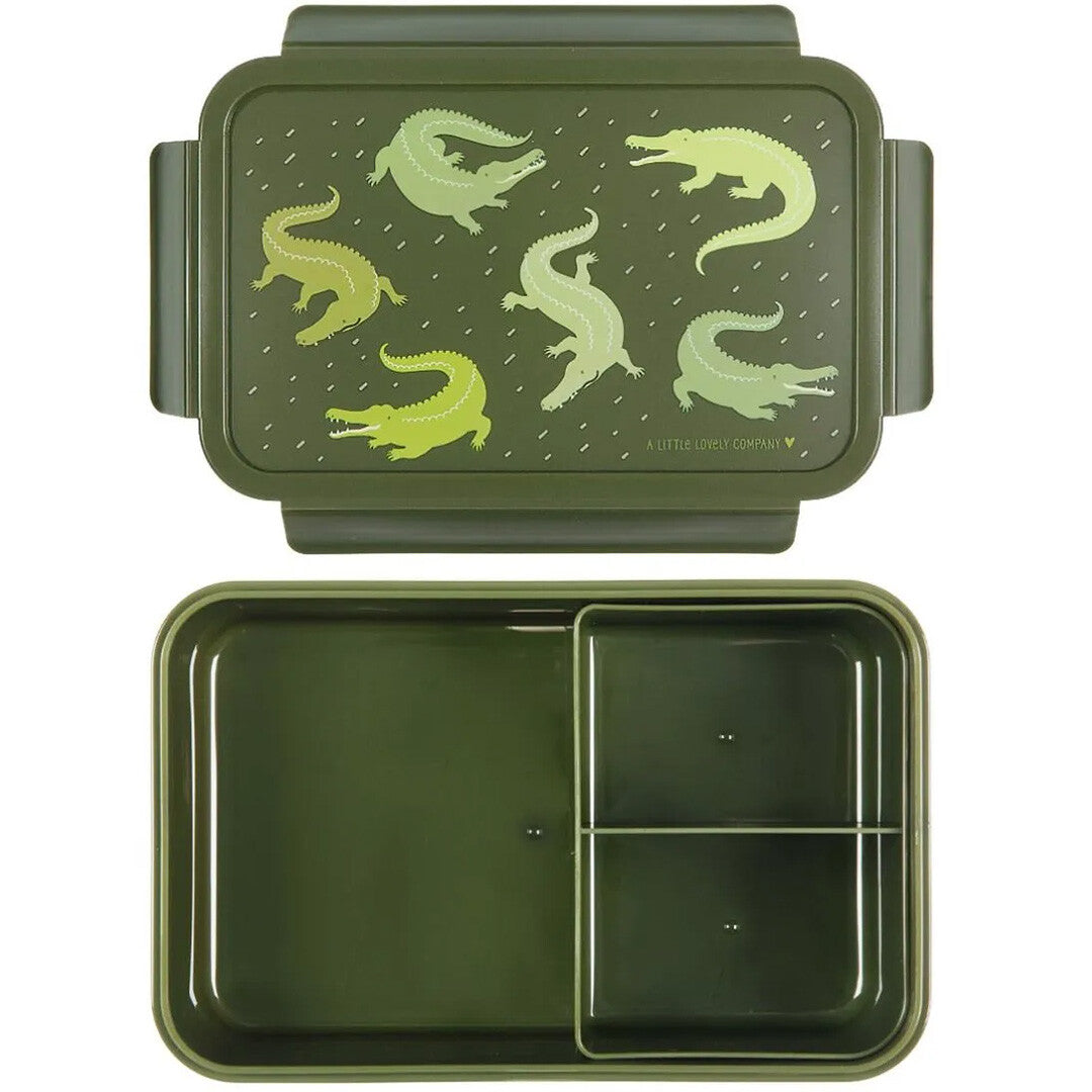 Lovely company bento broodtrommel krokodil