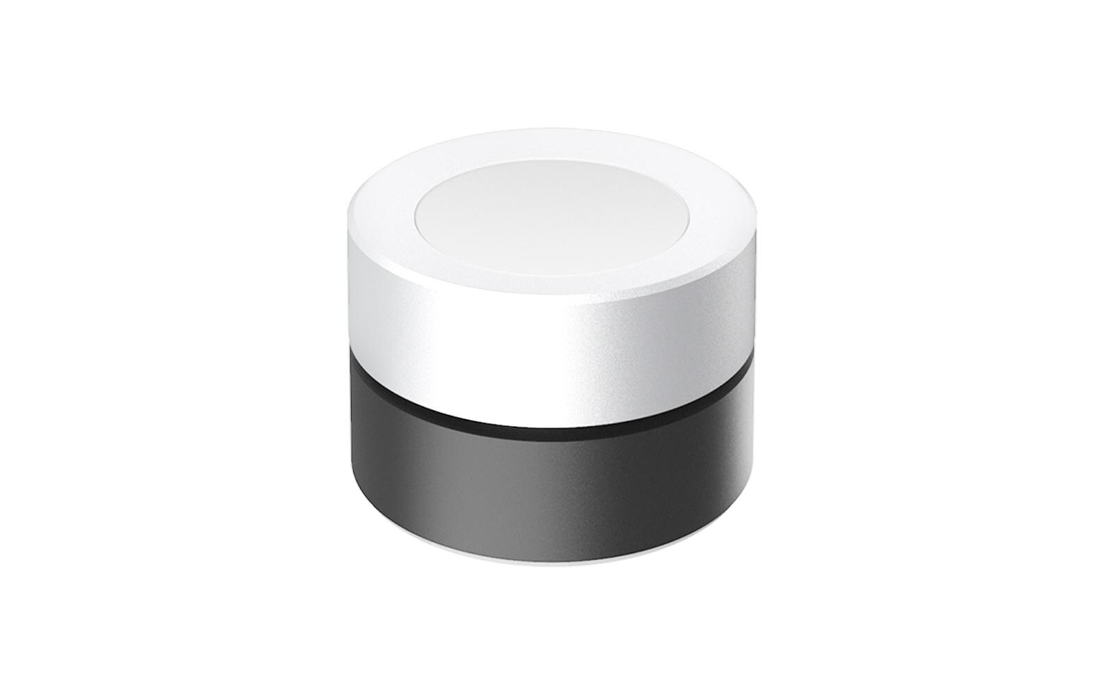 Smart Home Funk-Drehdimmer weiss-schwarz ZigBee 3.0Drehdimmer zur Steuerung von KnockautX LED-Leuchtmitteln. Schalten, Dimmen, Farbwechsel & Einstellung der Fabrtemperatur
