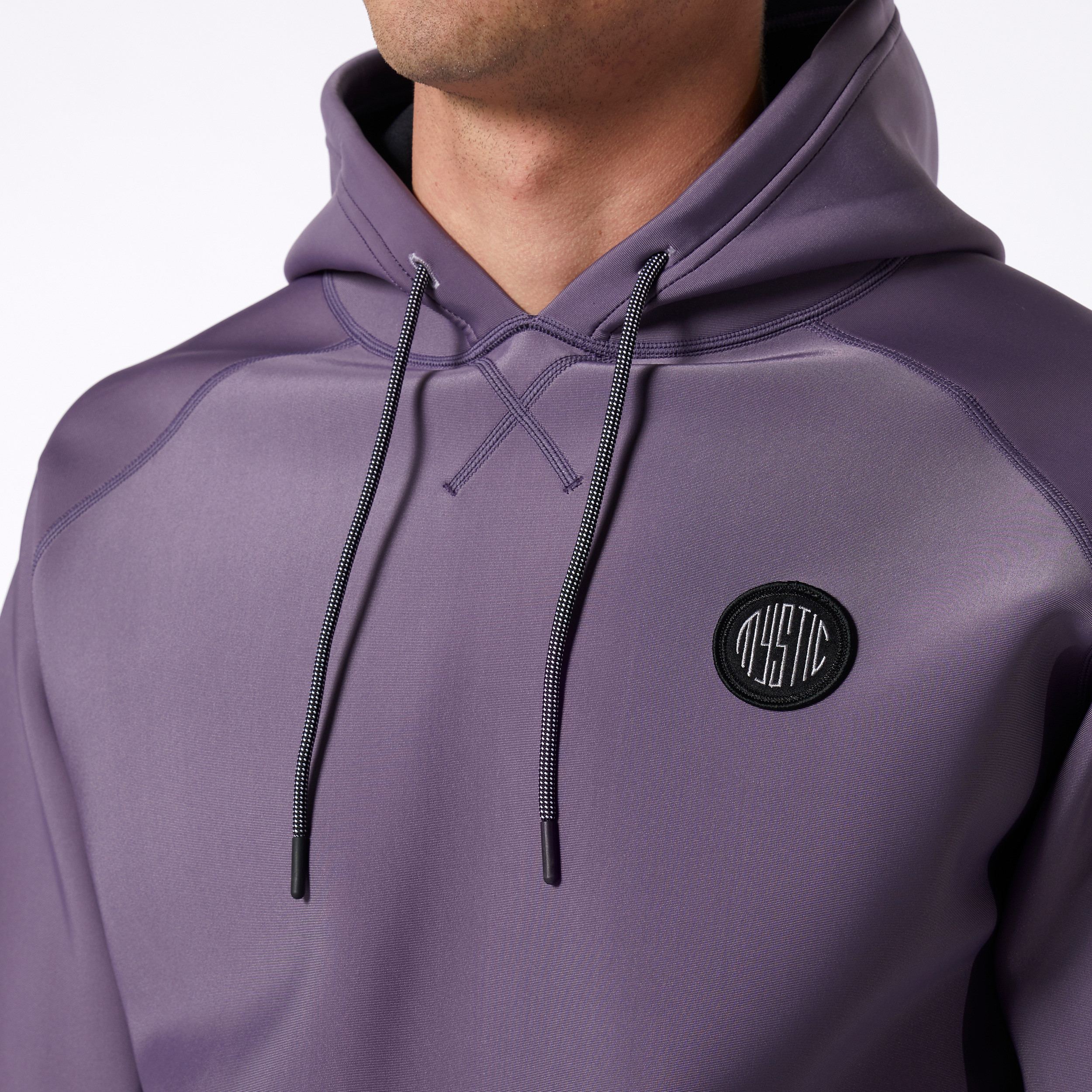 Mystic Grit Neoprene Hoodie 2mm Black