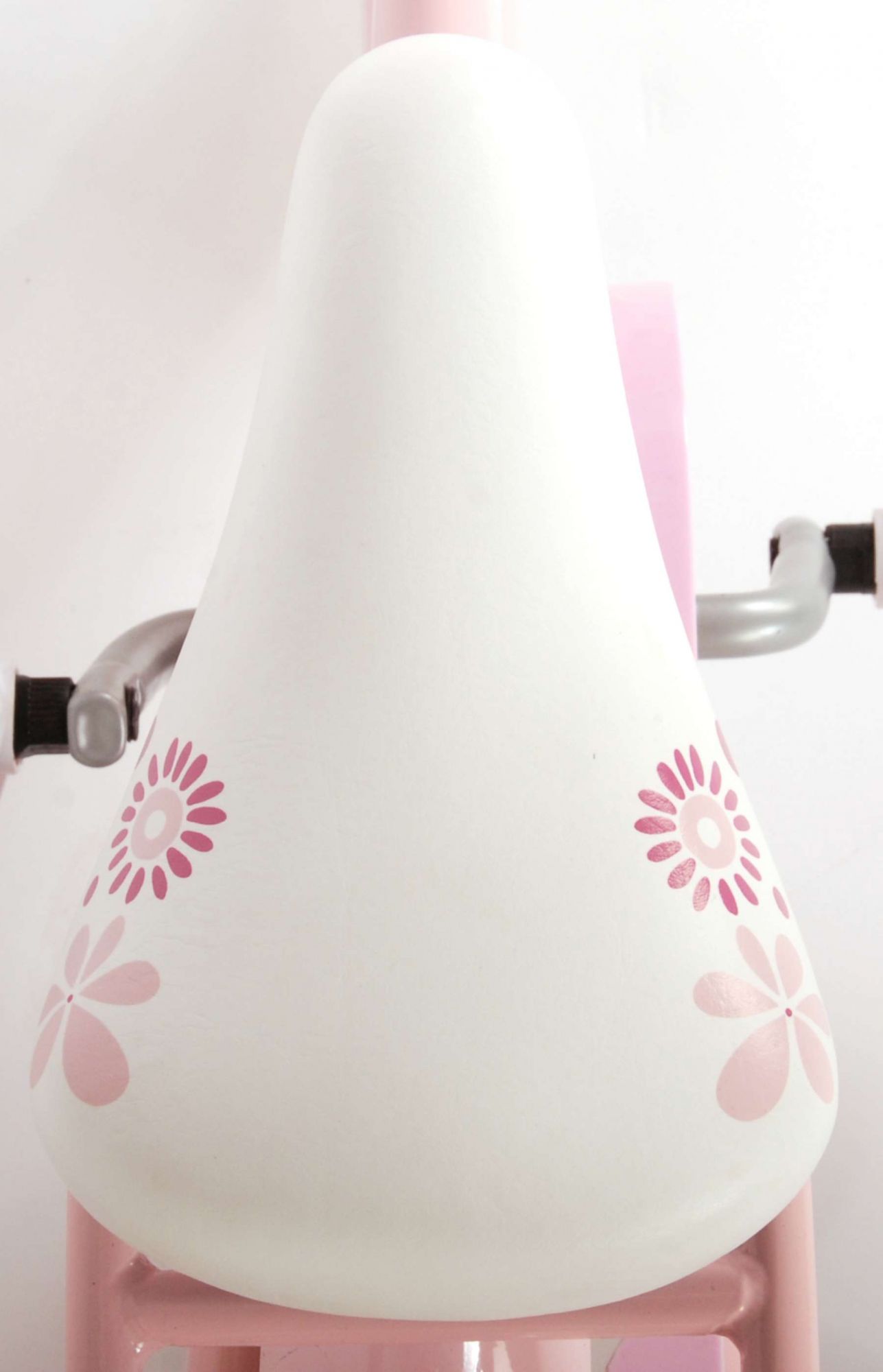 TPFSports Ashley Kinderfahrrad - Mädchen - 14 Zoll - Rücktritt + Handbremse - Weiß