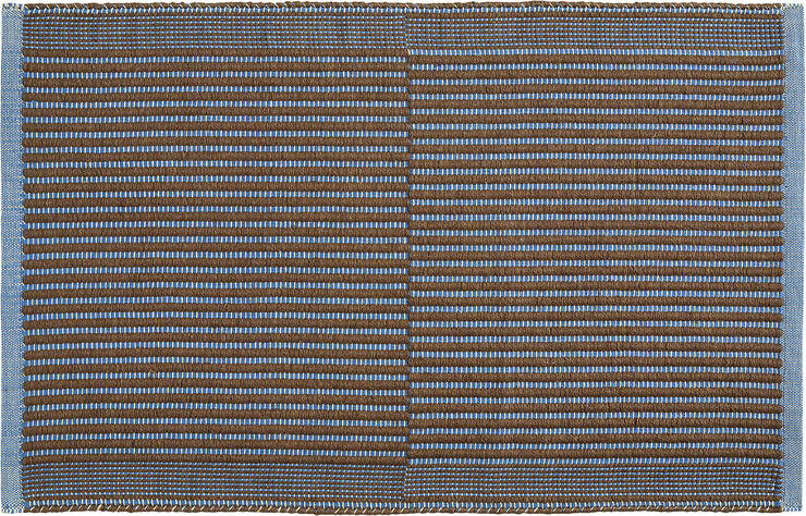 Hay Tapis Mat-60 x 95-Chestnut and blue Chestnut and blue