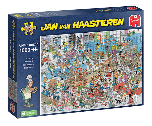Jan Van Haasteren The Bakery Puslespill 1000 brikker