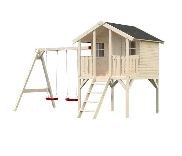Palmako Spielhaus Toby, inkl. Anbauschaukel