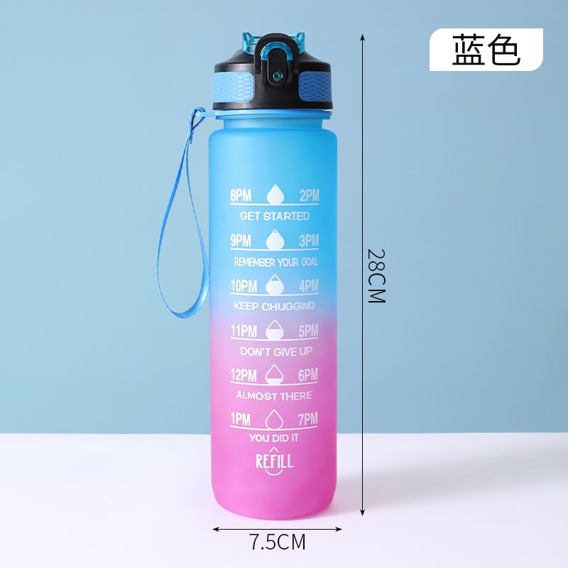 Connie Queenie - Print plastic drinkfles