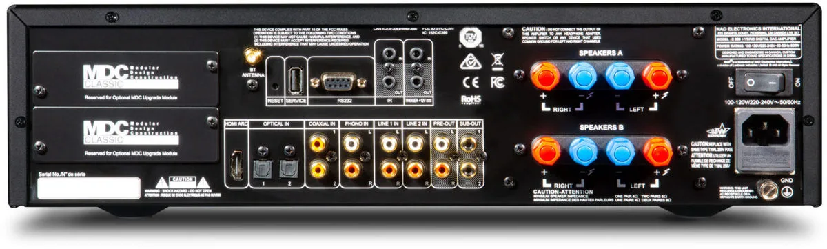 NAD C399 Amplis hi-fi stéréo