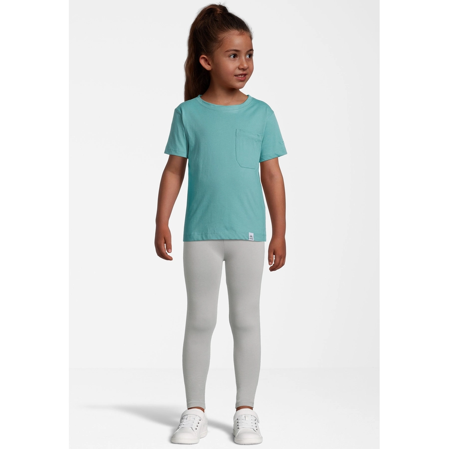 New Life T-Shirt TEE - CREW NECK PATCH POCKET türkis