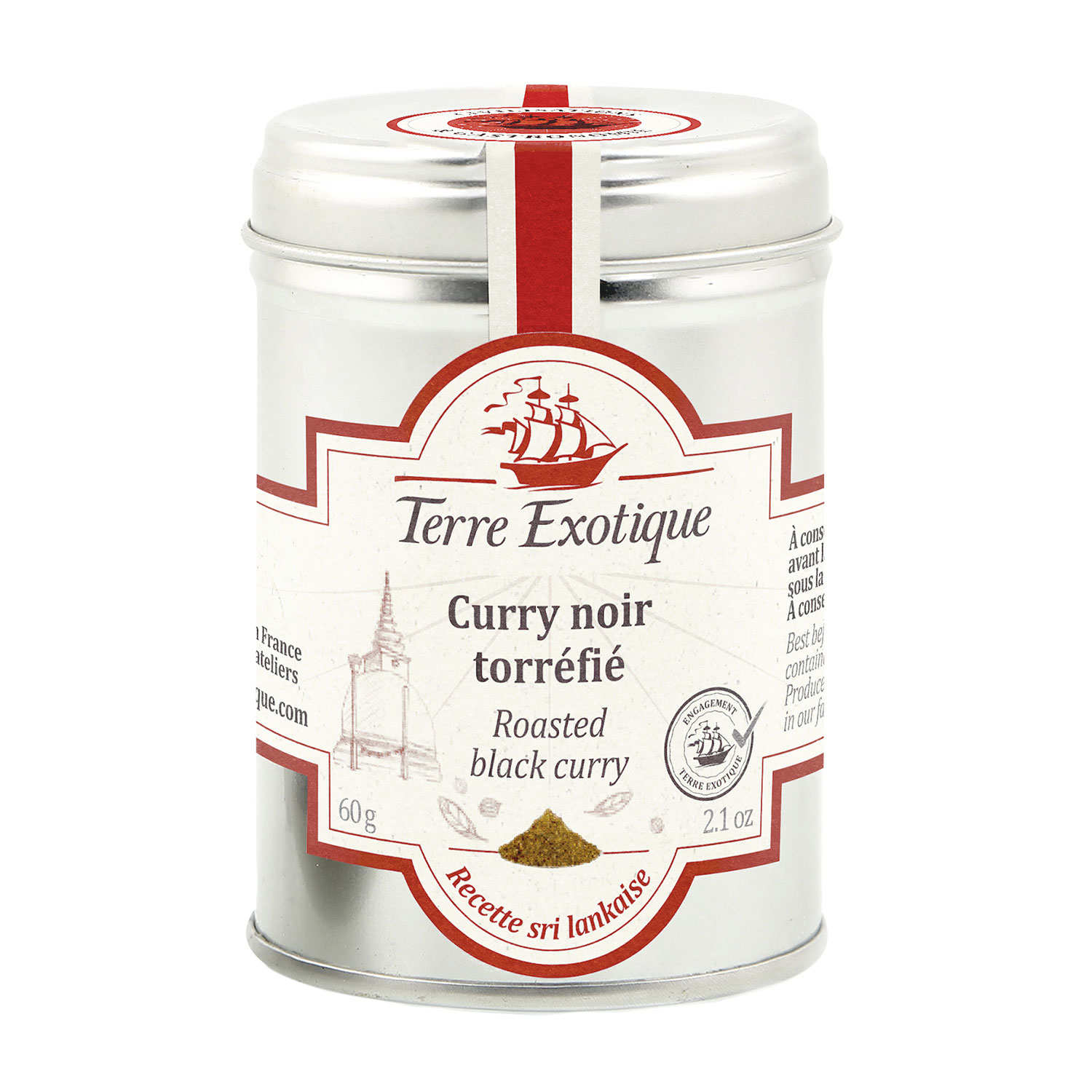 Curry noir torréfié