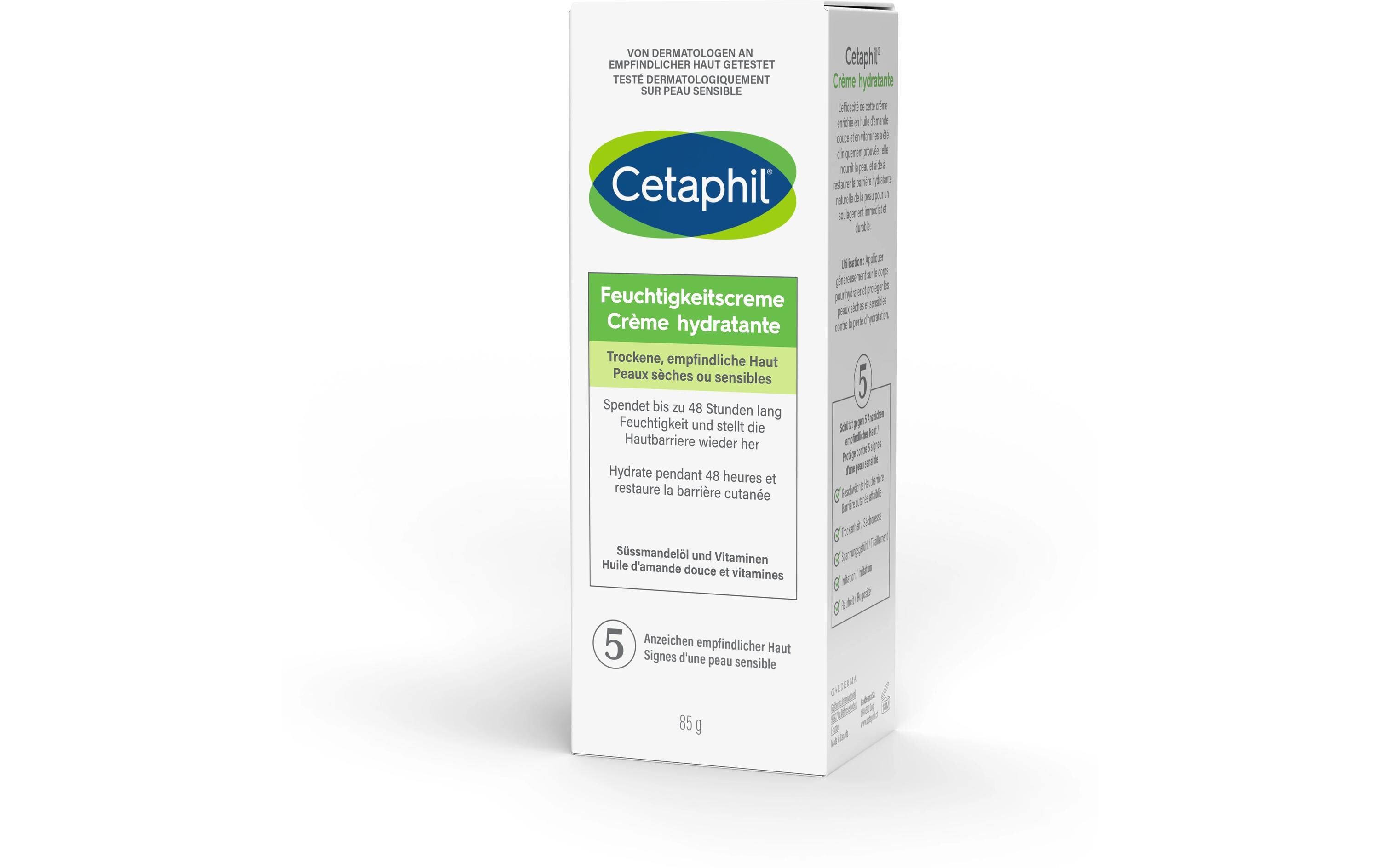 Feuchtigkeitscreme 85 gReichhaltige Creme spendet 48 Stunden intensive Feuchtigkeit