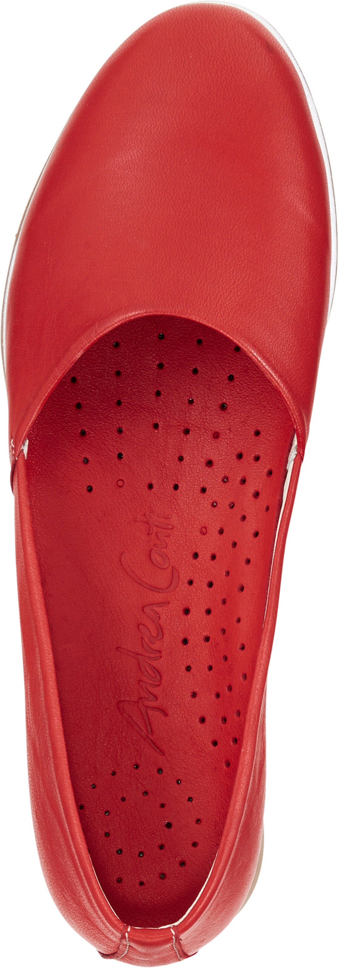 Andrea Conti Slipper in rot