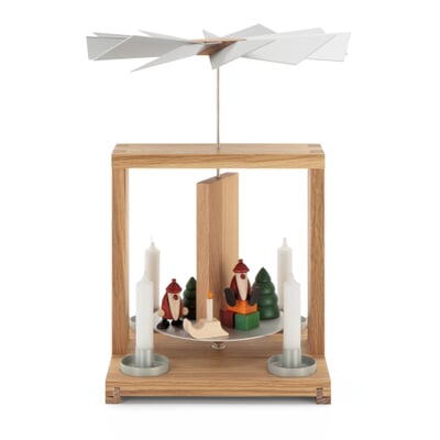 Tischpyramide mit Figuren