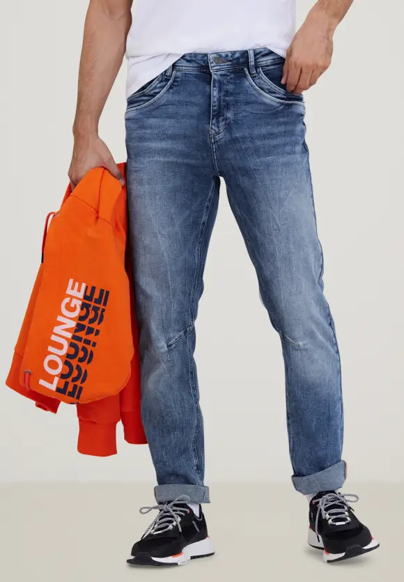 Regular Fit Jeans - real blue heavy random wash