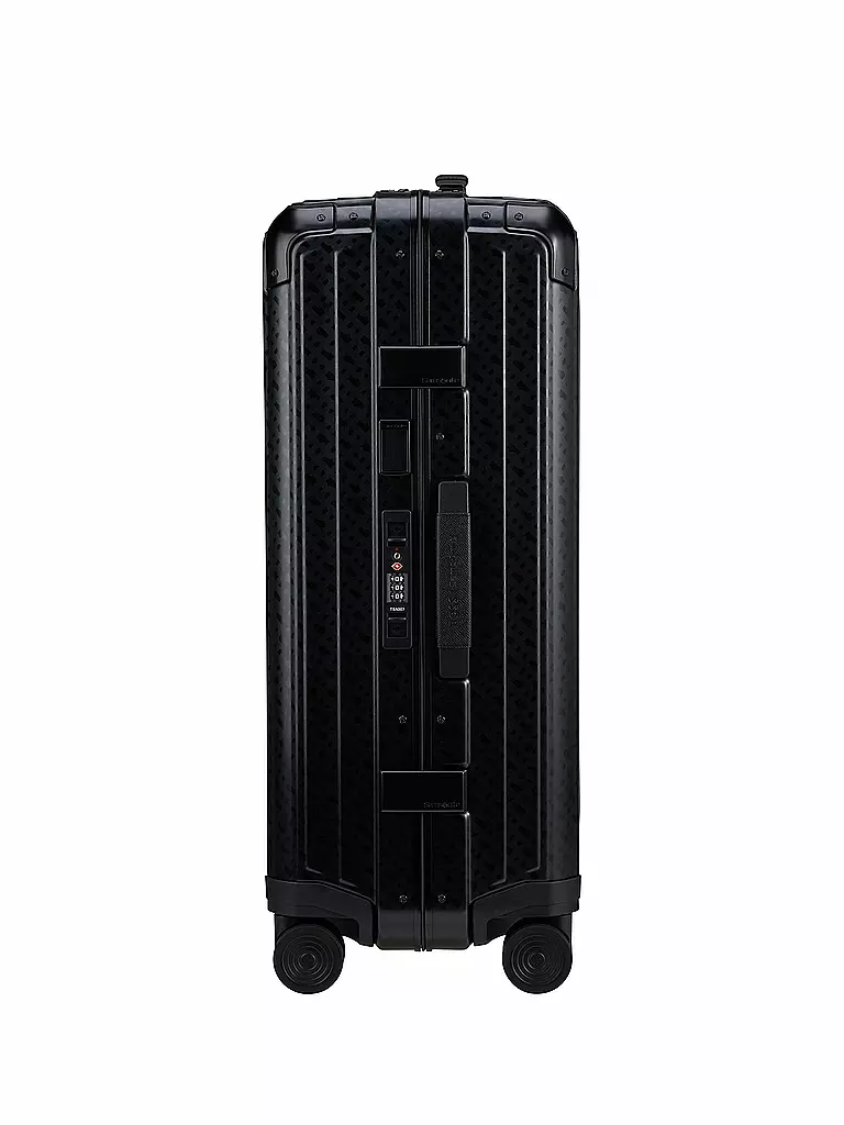 SAMSONITE Trolley BOSS SPINNER 69cm graphite monogram schwarz