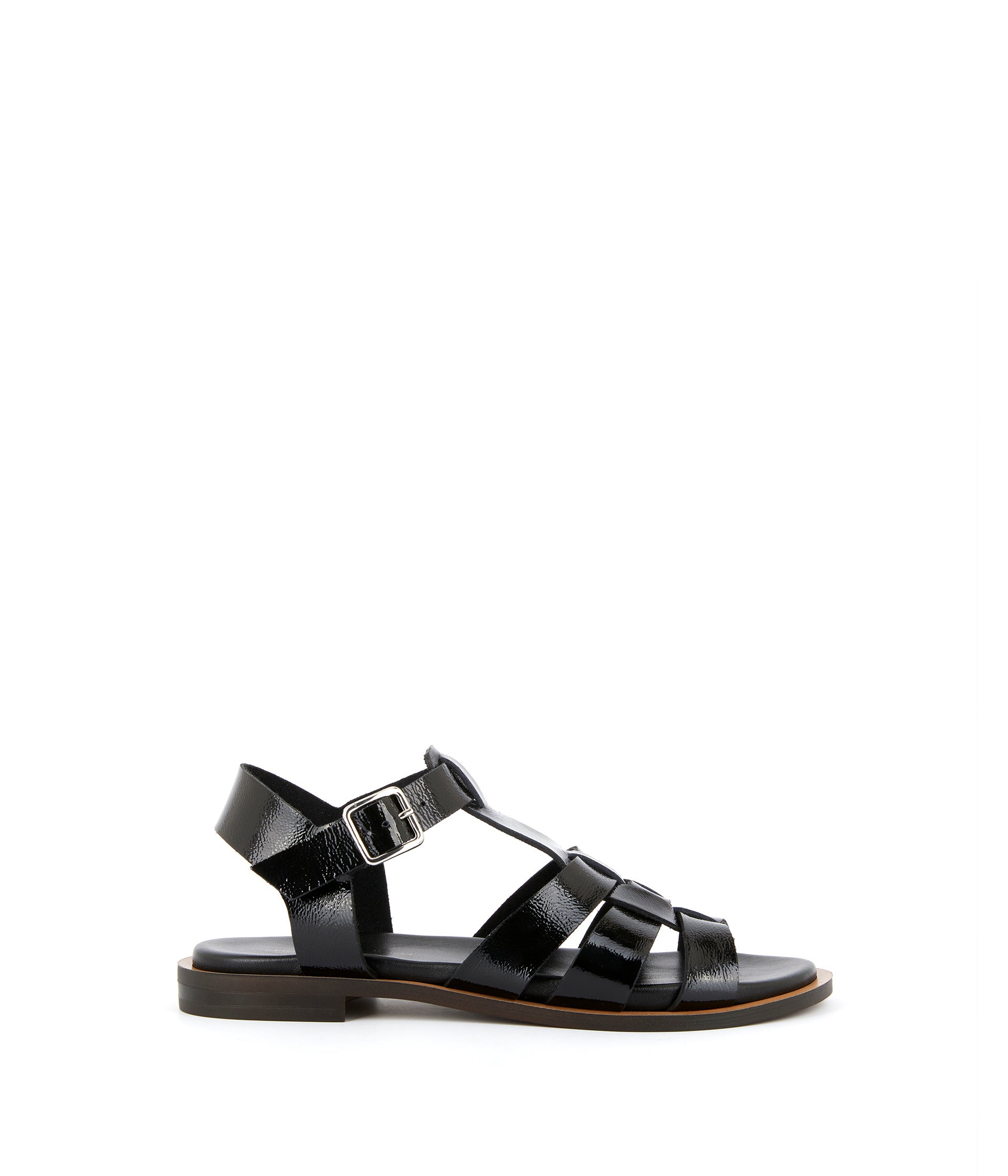 Sandales vernies noires Isadora