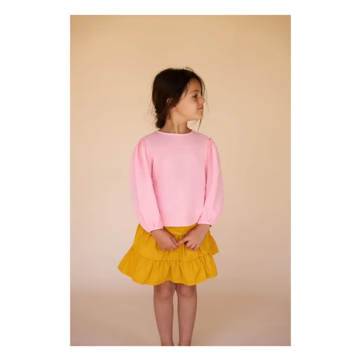 Longlivethequeen Blouse Bouffante | Rose bonbon