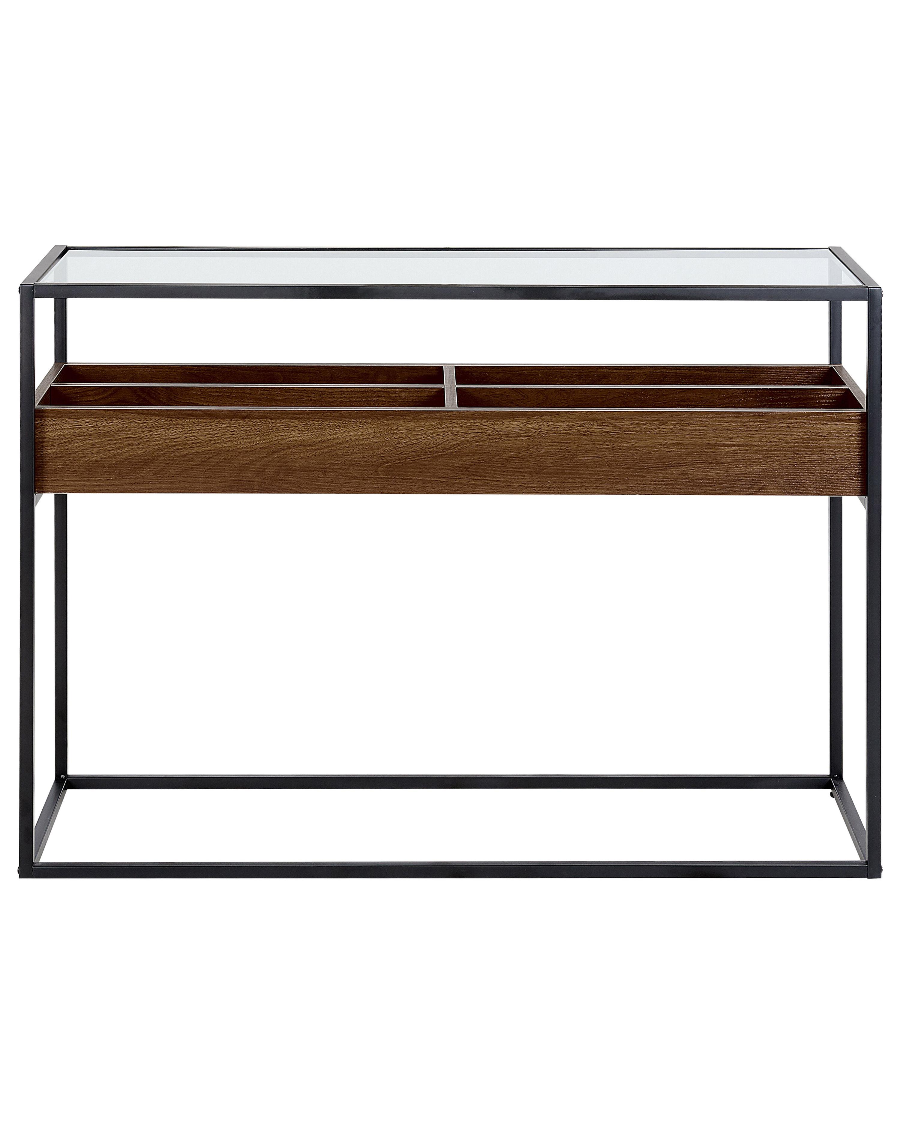 Sidetable WACO Veiligheidsglas Zwart