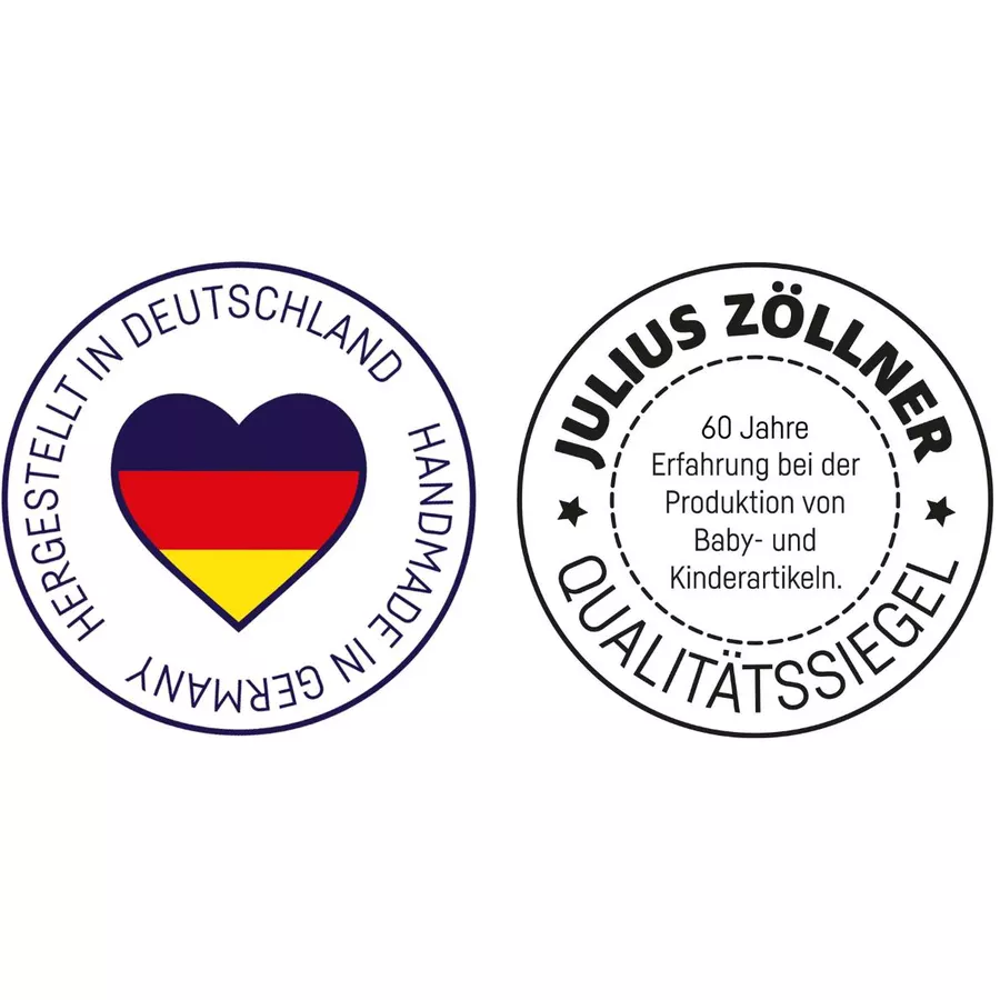 JULIUS ZÖLLNER Sommerschlafsack Sterne grau