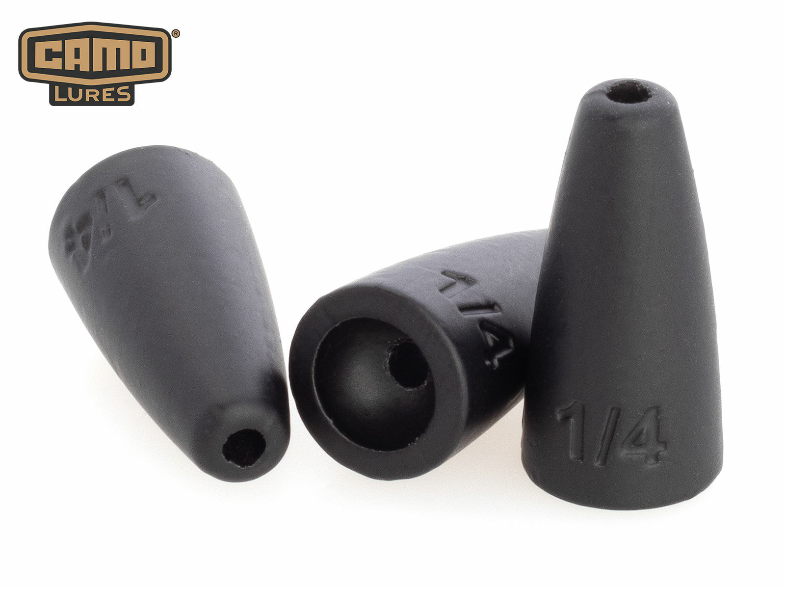 CAMO Bullet Weights - BLACK 7.0g (5 Stk.)