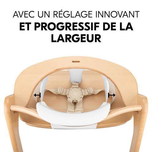 Réducteur pour chaise haute Highchair Baby Seat - Blanc - HAUCK