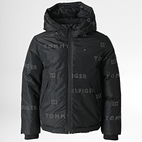 Doudoune Capuche Enfant Essential 7745 Noir
