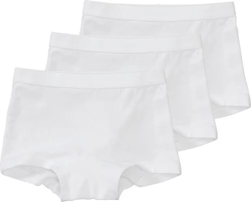 3 boxers enfant blanc