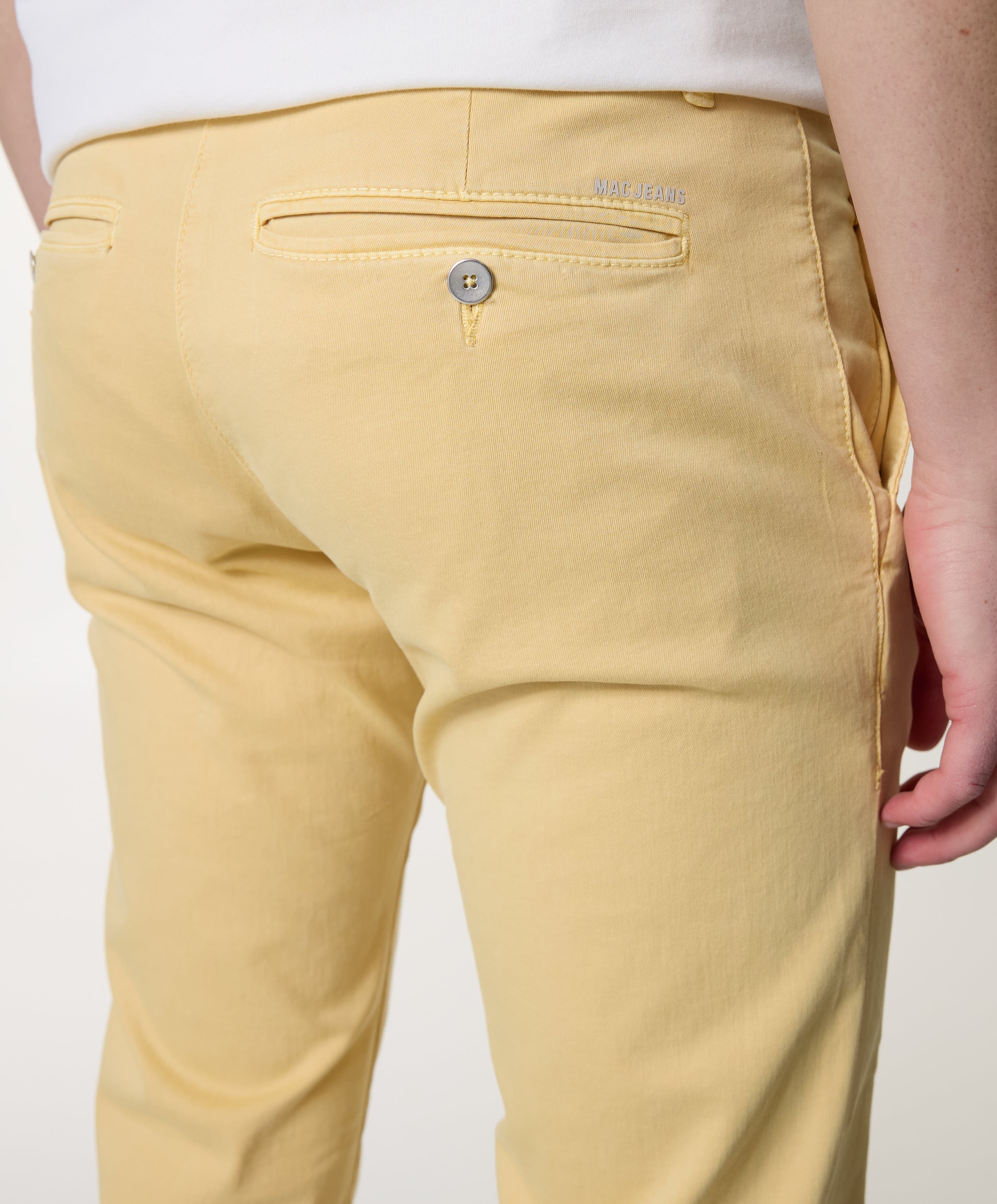 MAC Driver heren broek geel