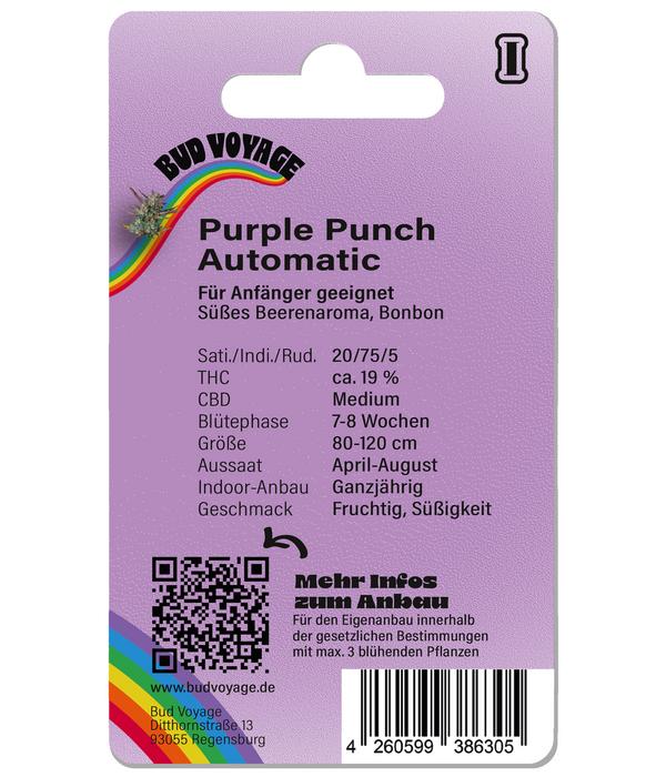 Bud Voyage Hanfsamen Loslassen Purple Punch, 3