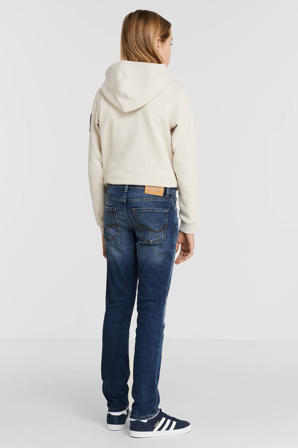 JACK & JONES slim fit jeans JJIGLENN stonewashed