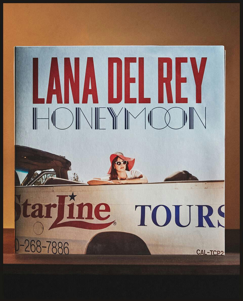 LANA DEL REY: REGISTRO DE VINIL DE LUA DE MEL