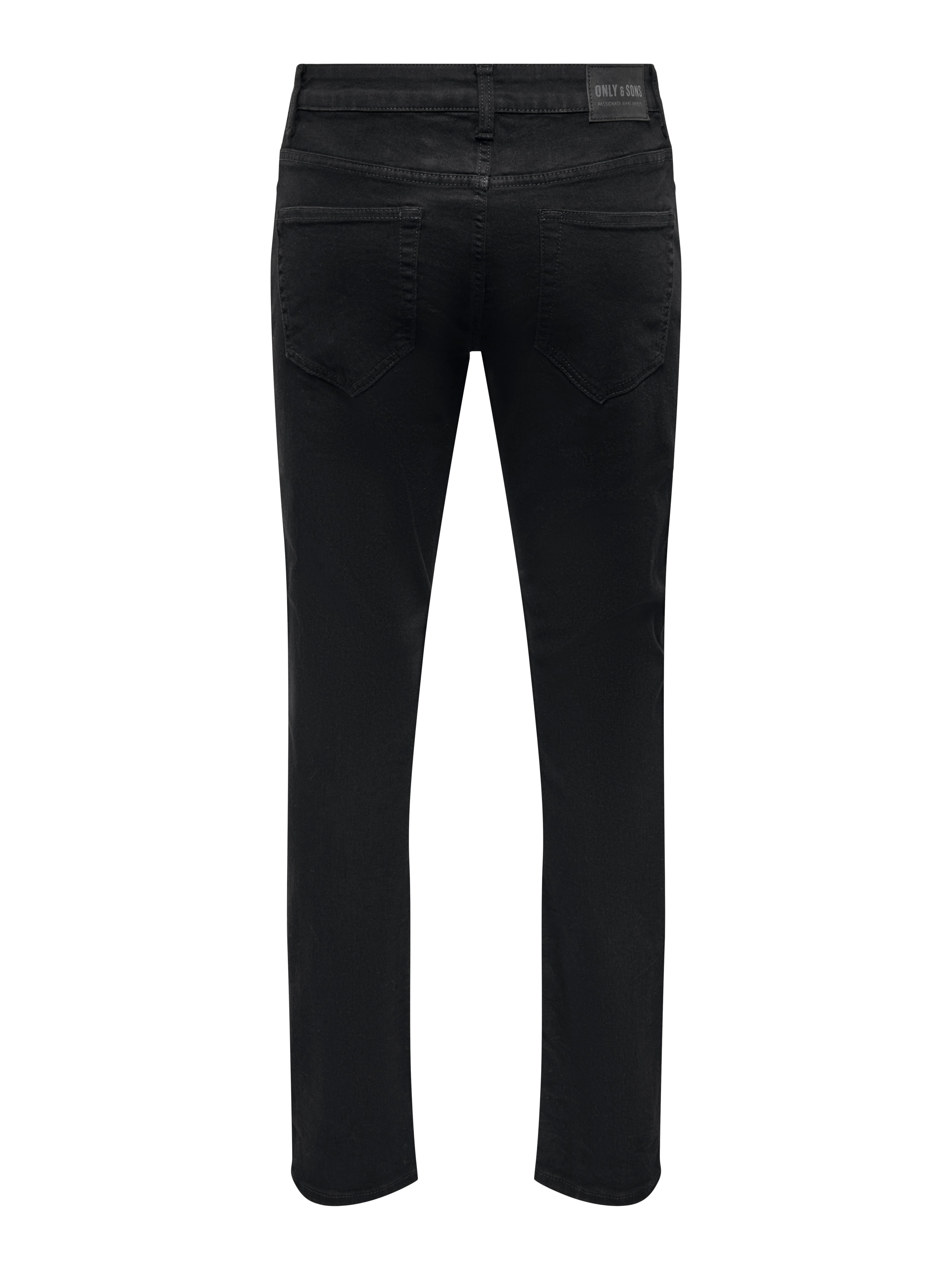 ONSLOOM Mittlere Taille Slim Fit Jeans Black Denim