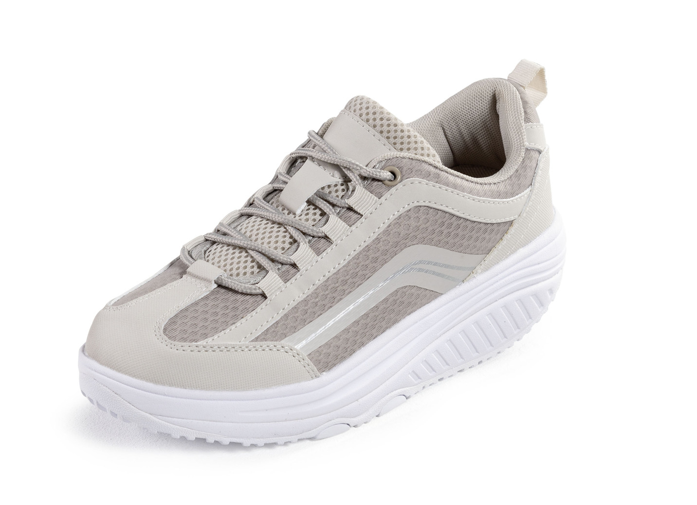 Aerosoft-Walker-Schnürschuhe mit auswechselbarer Weichschaum-Einlegesohle