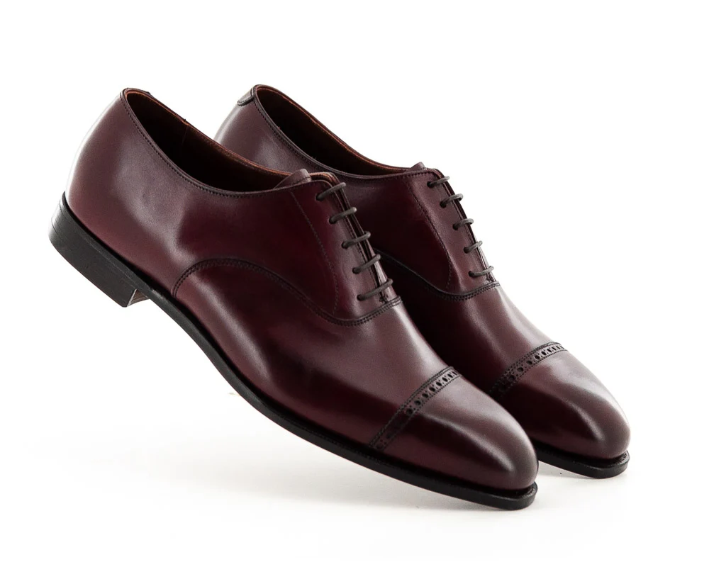 CROCKETT AND JONES - BELGRAVE 3 BURGUNDY