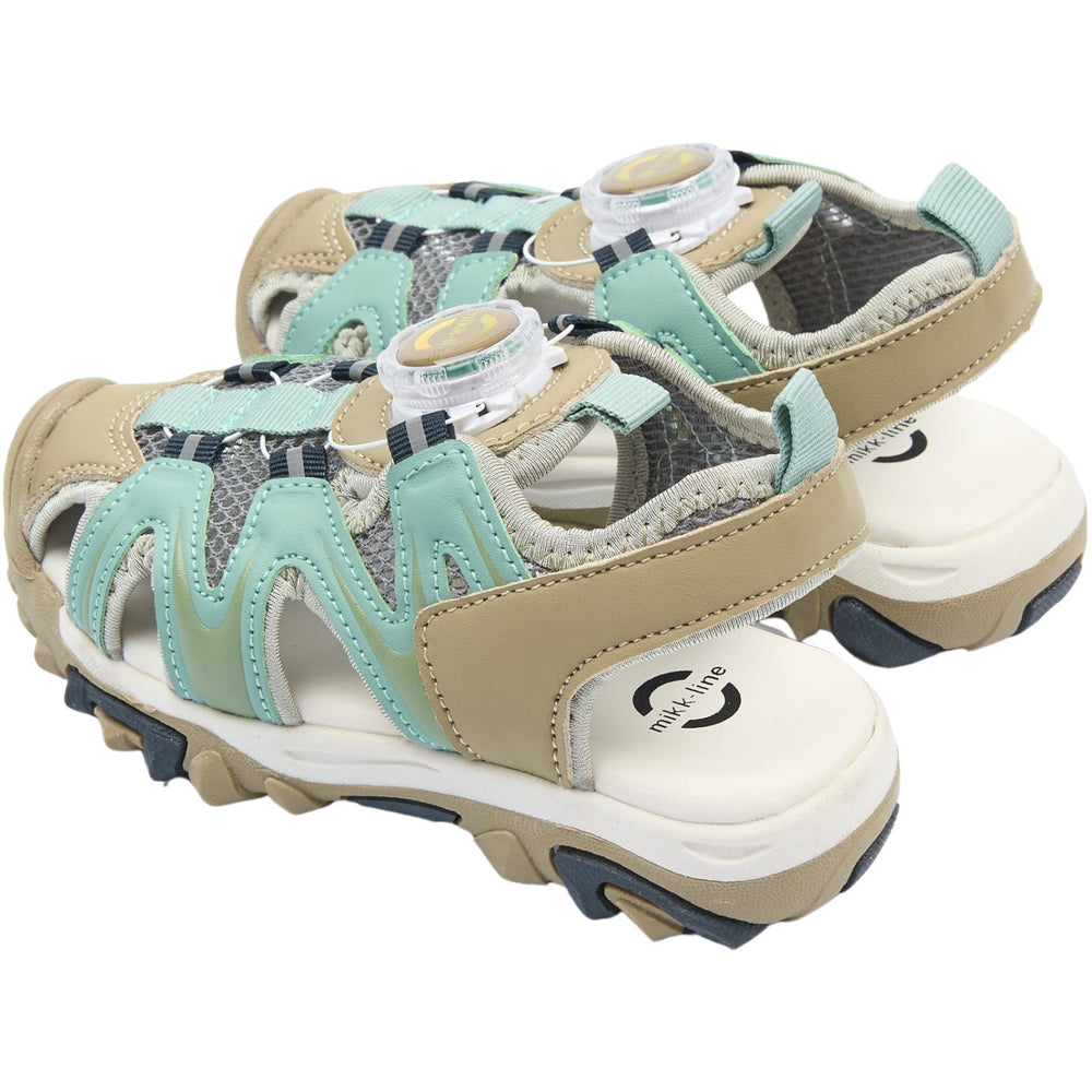 Køb Mikk-Line Stone Blue Sandal Med Mesh