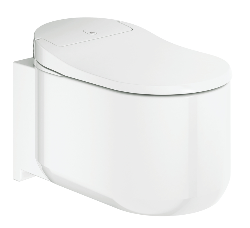 Geberit UP320 toiletset met Grohe Sensia Arena douche wc