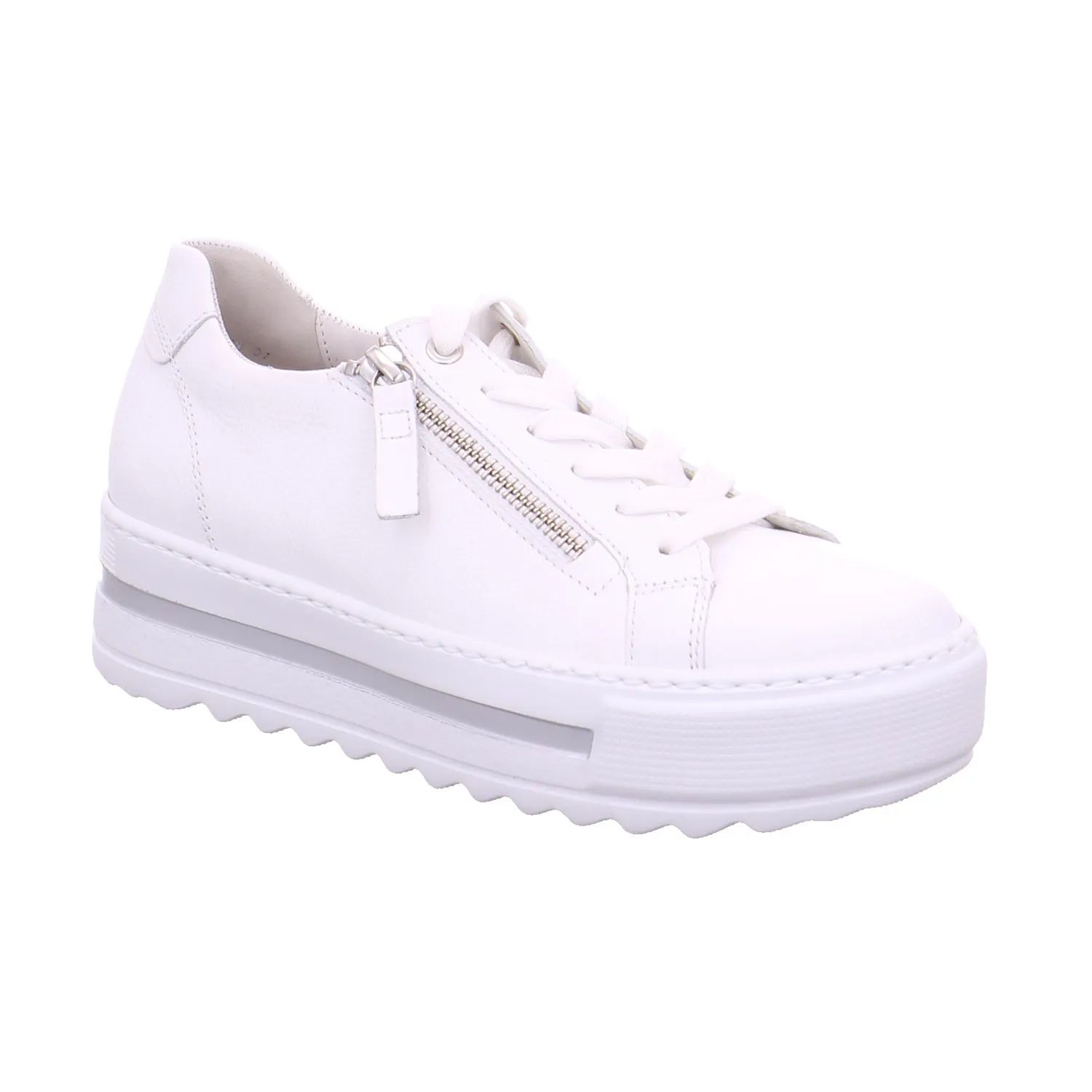GABOR Sneaker Weiss Leder