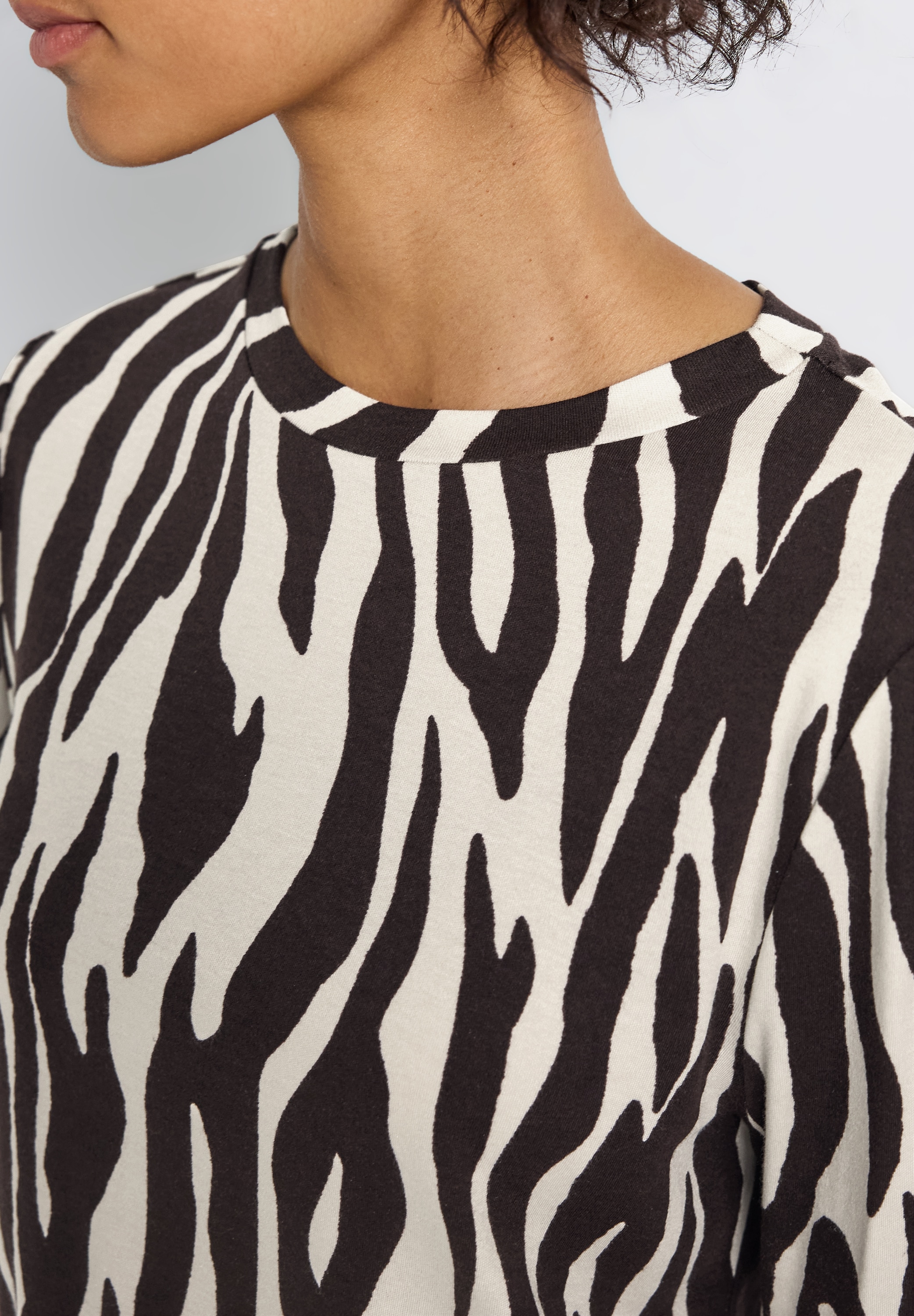 STREET ONE Print-Shirt , mit Animal-Print