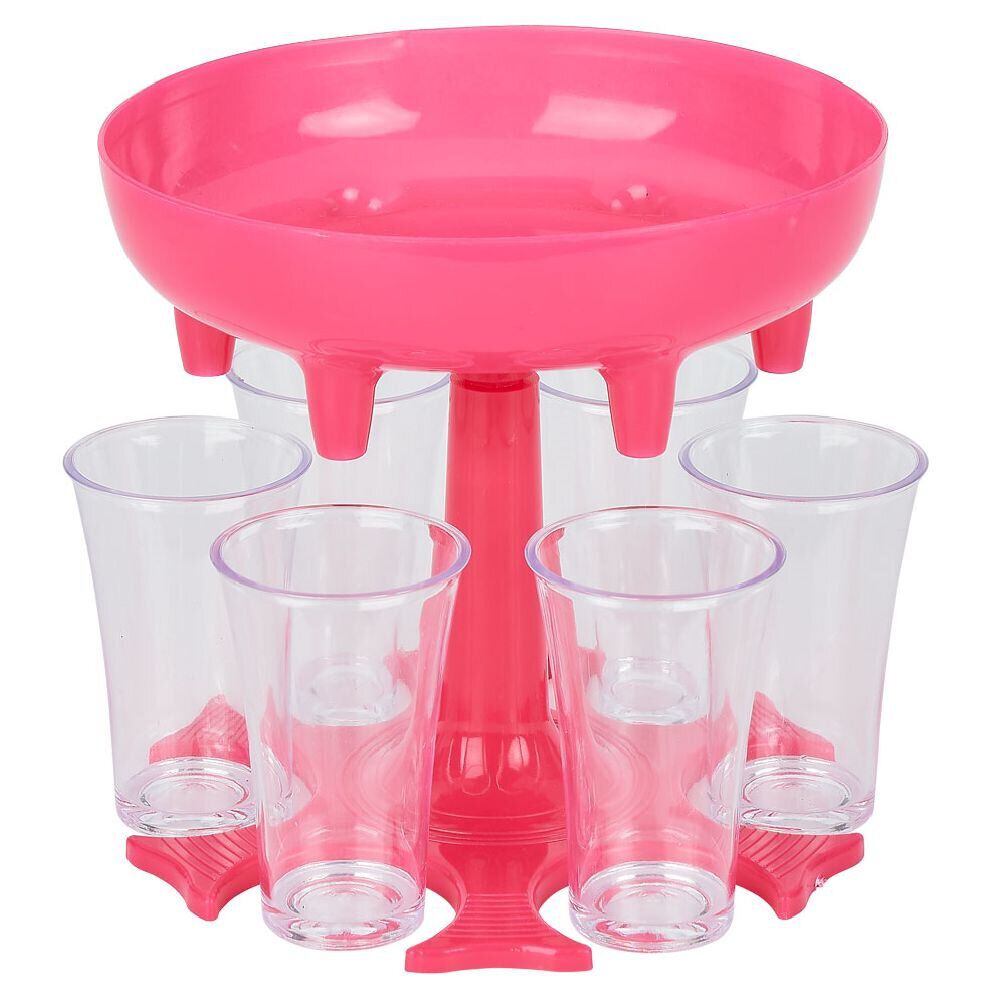 Distributeur à shooter avec 6 verres