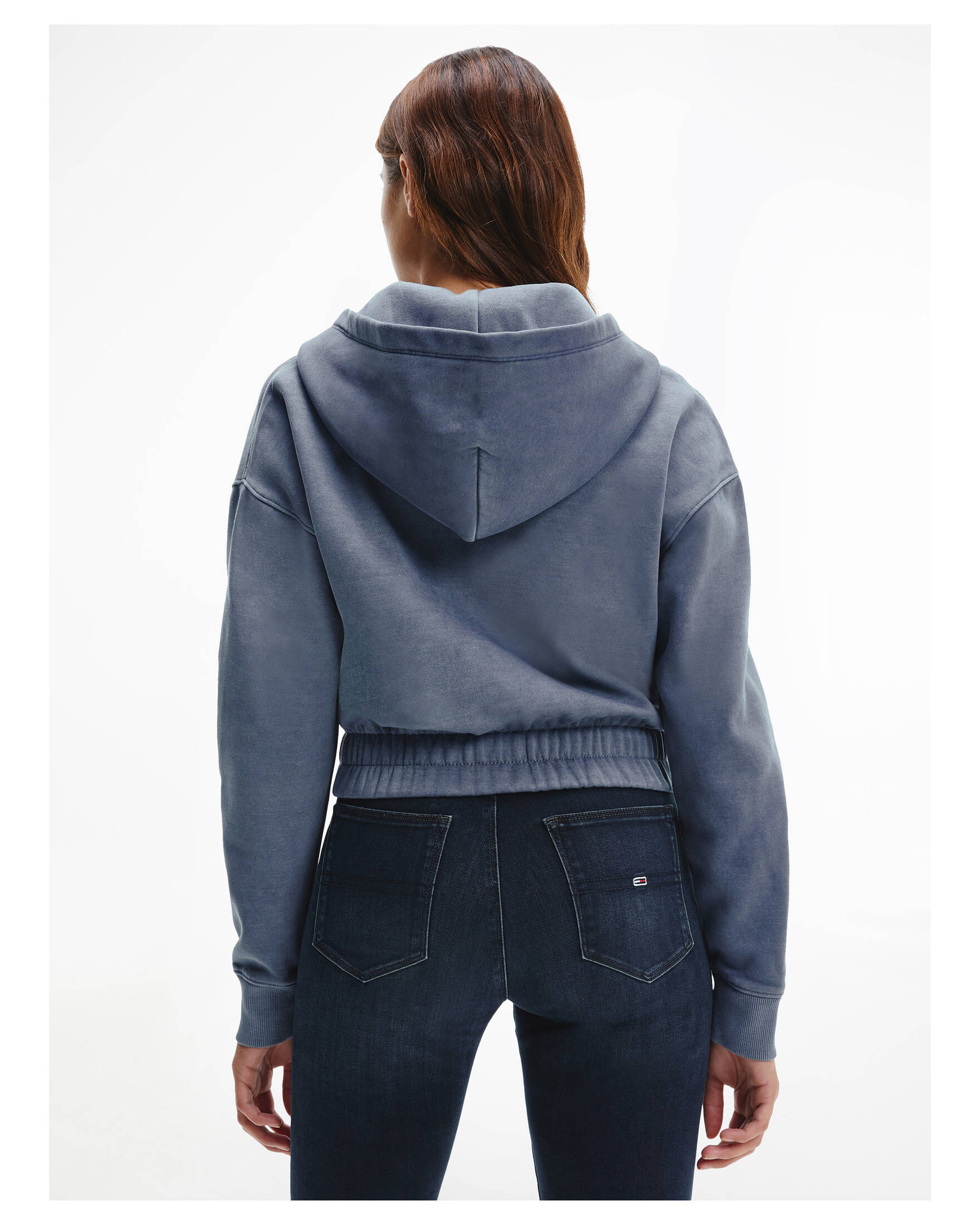 Tommy Jeans| Damen Hoodie SUPER CROP COLLEGE LOGO